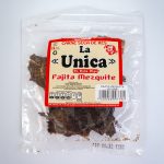 Carne seca fajita de mezquite La Única