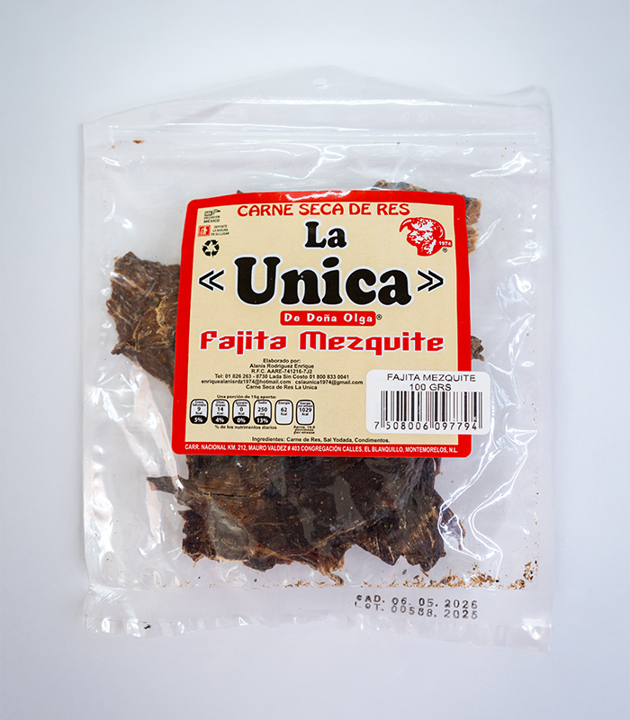 carne-seca-fajita-mezquite-launica Carne seca fajita de mezquite La Única - Image 1